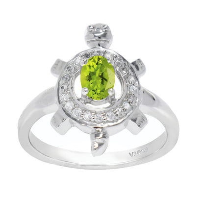 Green White-