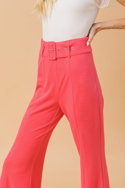 Countdown the Hours Woven Flared Pants