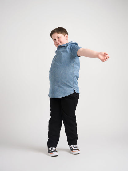 Denim Polo