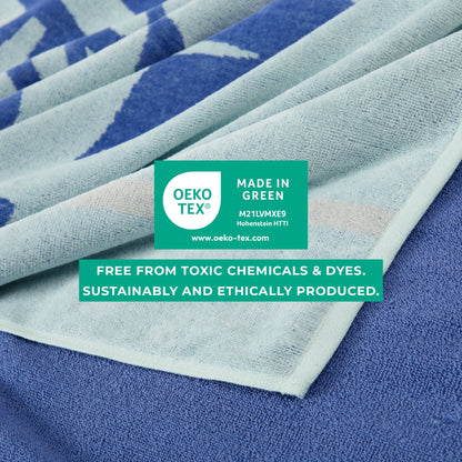 2 Pack Vibrant Beach Towels - Boca Collection