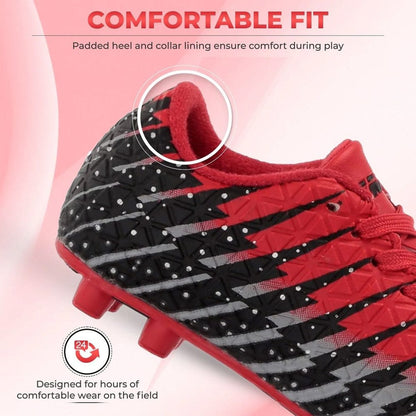 Red Black Silver-