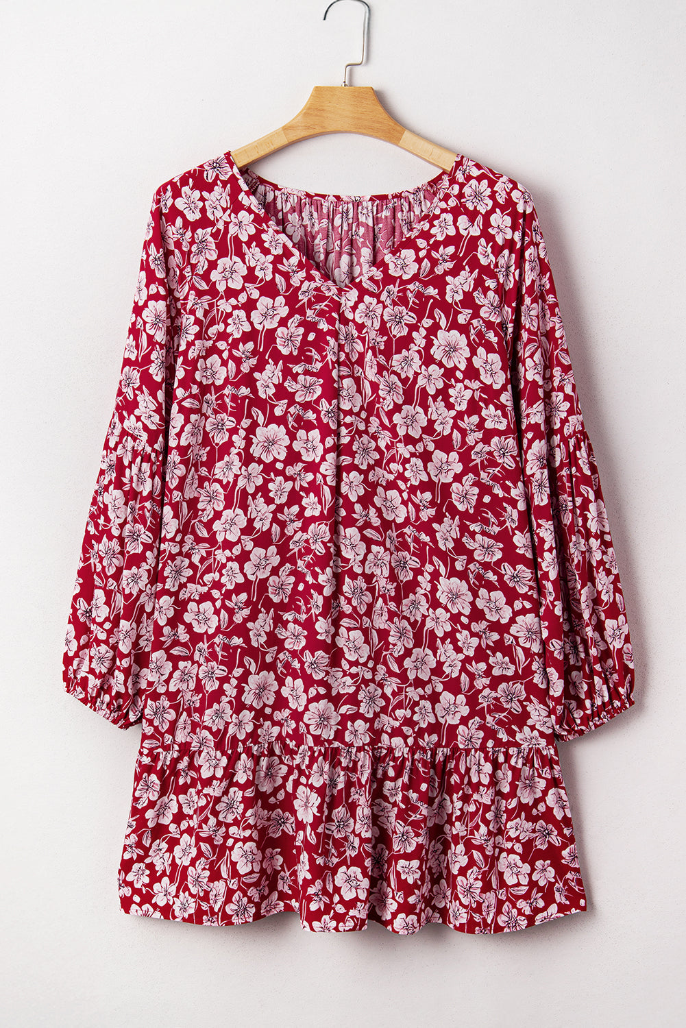 Threaded Pear Georgina Balloon Sleeve Relaxed PLUS Dress