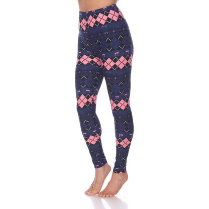 Navy  Pink Argyle-