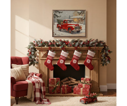 Kendrick Home Bringing Christmas Home Red Truck
