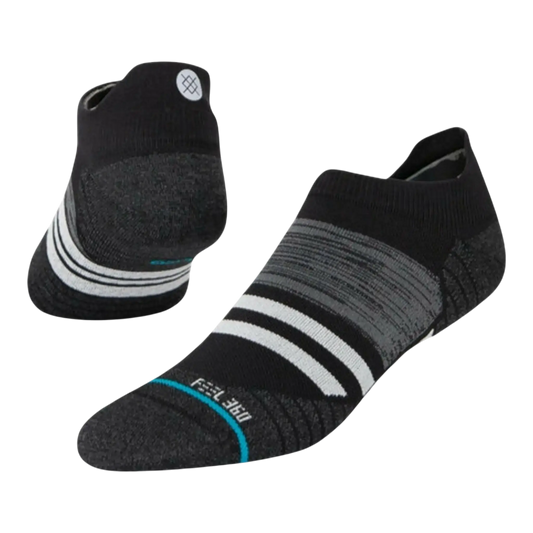 Stance Depart Tab Running Ankle Socks Black