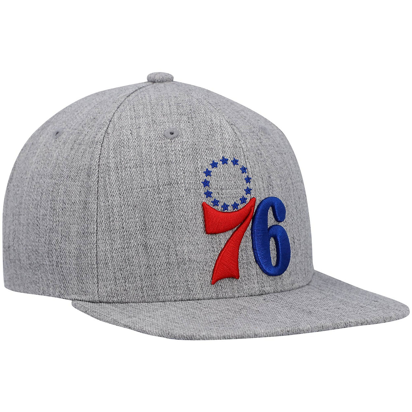 Mitchell & Ness Men's NBA Team Heather 2.0 Snapback 76Ers
