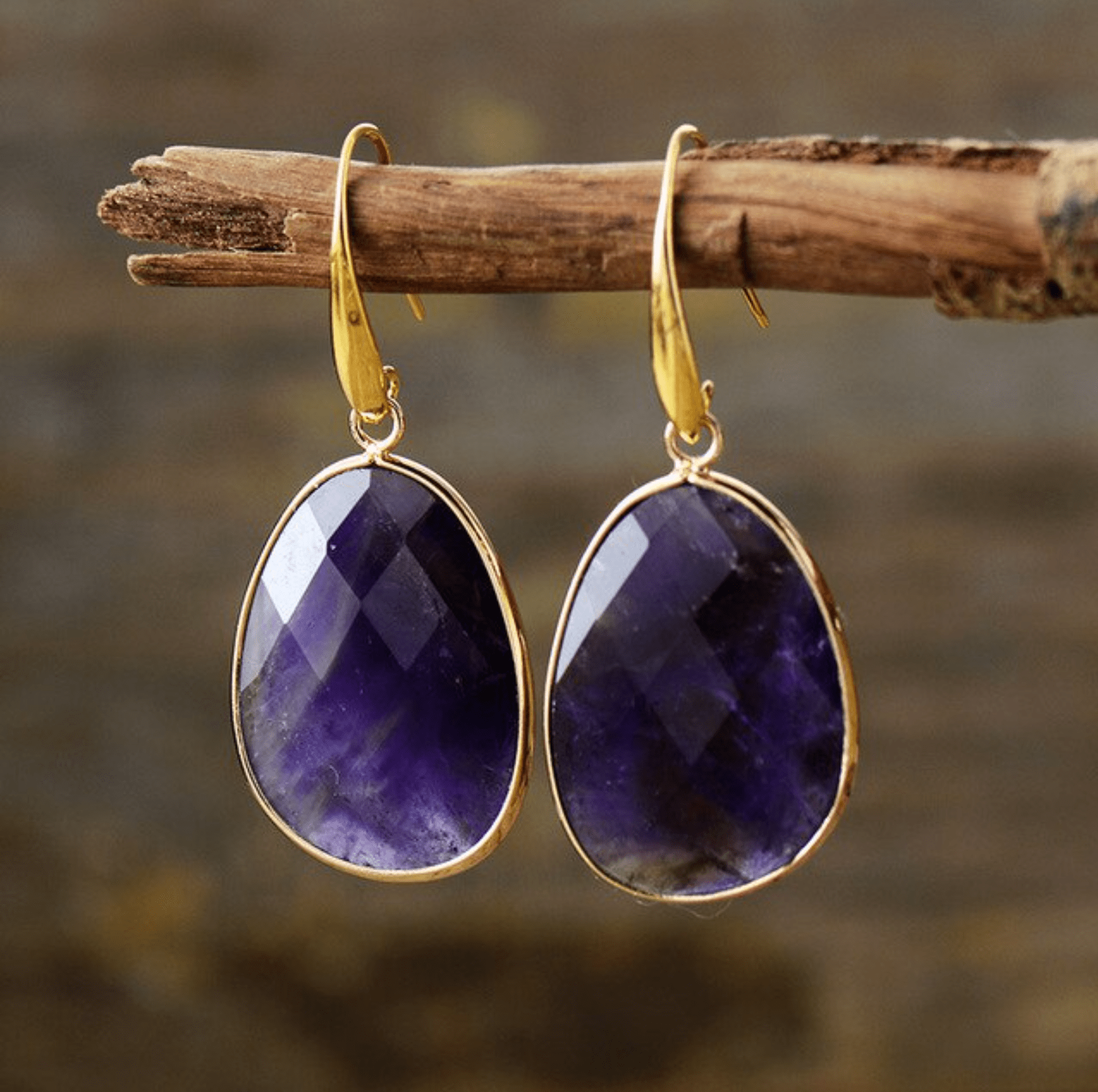 Purple / Goldtone-