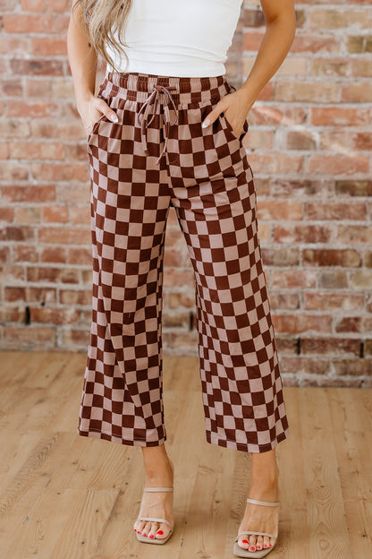 Threaded Pear Kamiyah Waist Loose Casual Pants