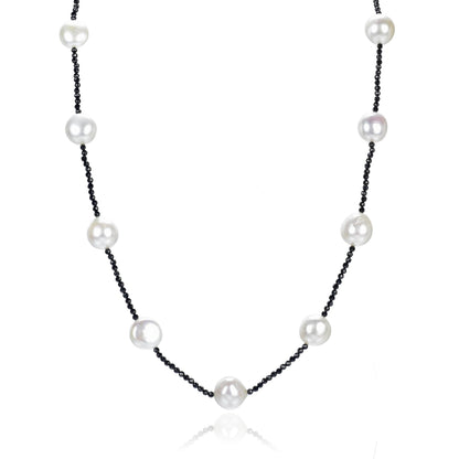 Black, White-