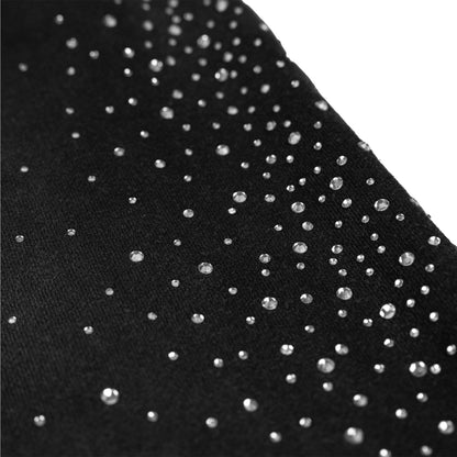 Common Hype Diamanté Sweatpant Washed Black