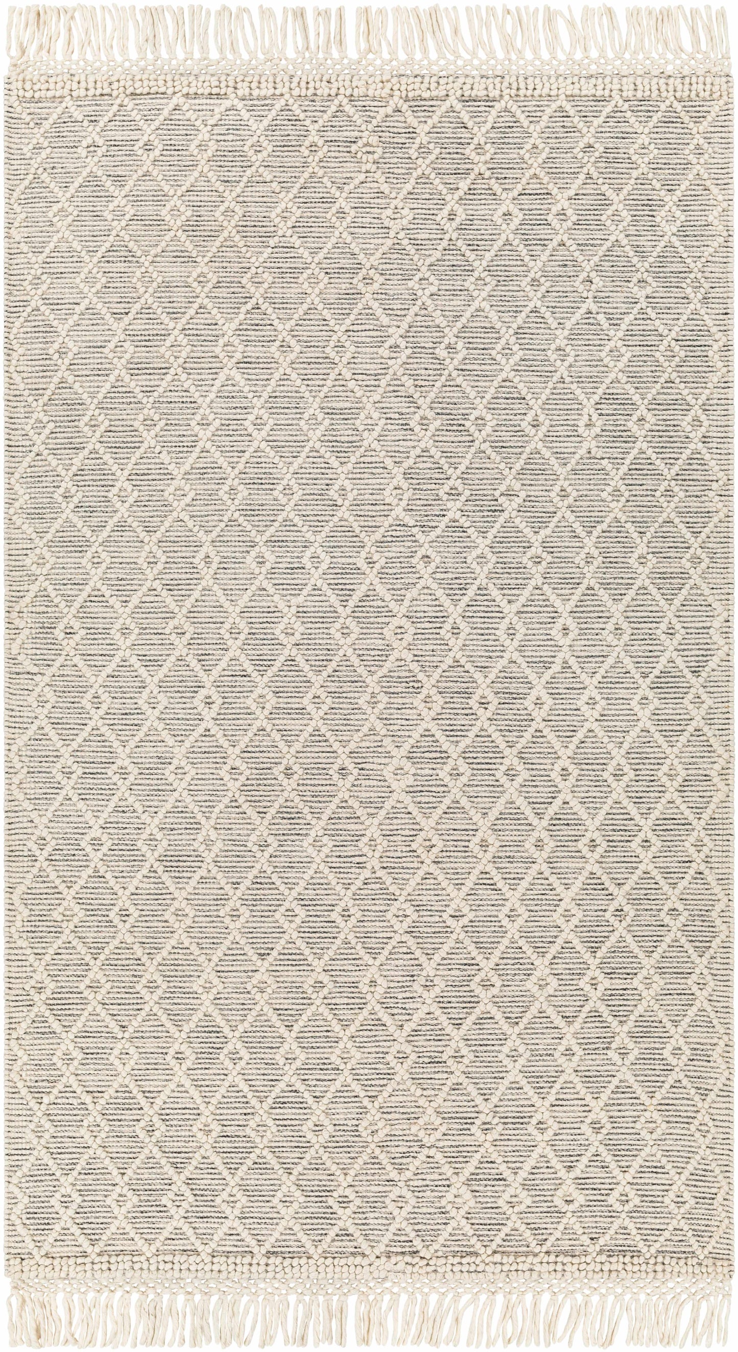 Diata Wool Rug with Tassels - Clearance