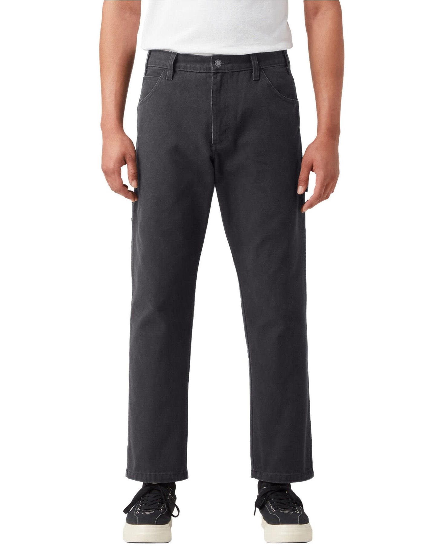 Dickies Men's Regular Fit Stonewashed Duck Carpenter Pants