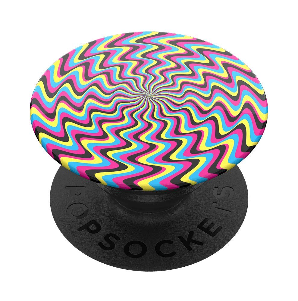 Popsockets Popgrip - Expanding Stand and Grip with Swappable Top - Twist Carnival Swirl