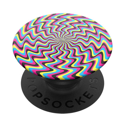 Popsockets Popgrip - Expanding Stand and Grip with Swappable Top - Twist Carnival Swirl
