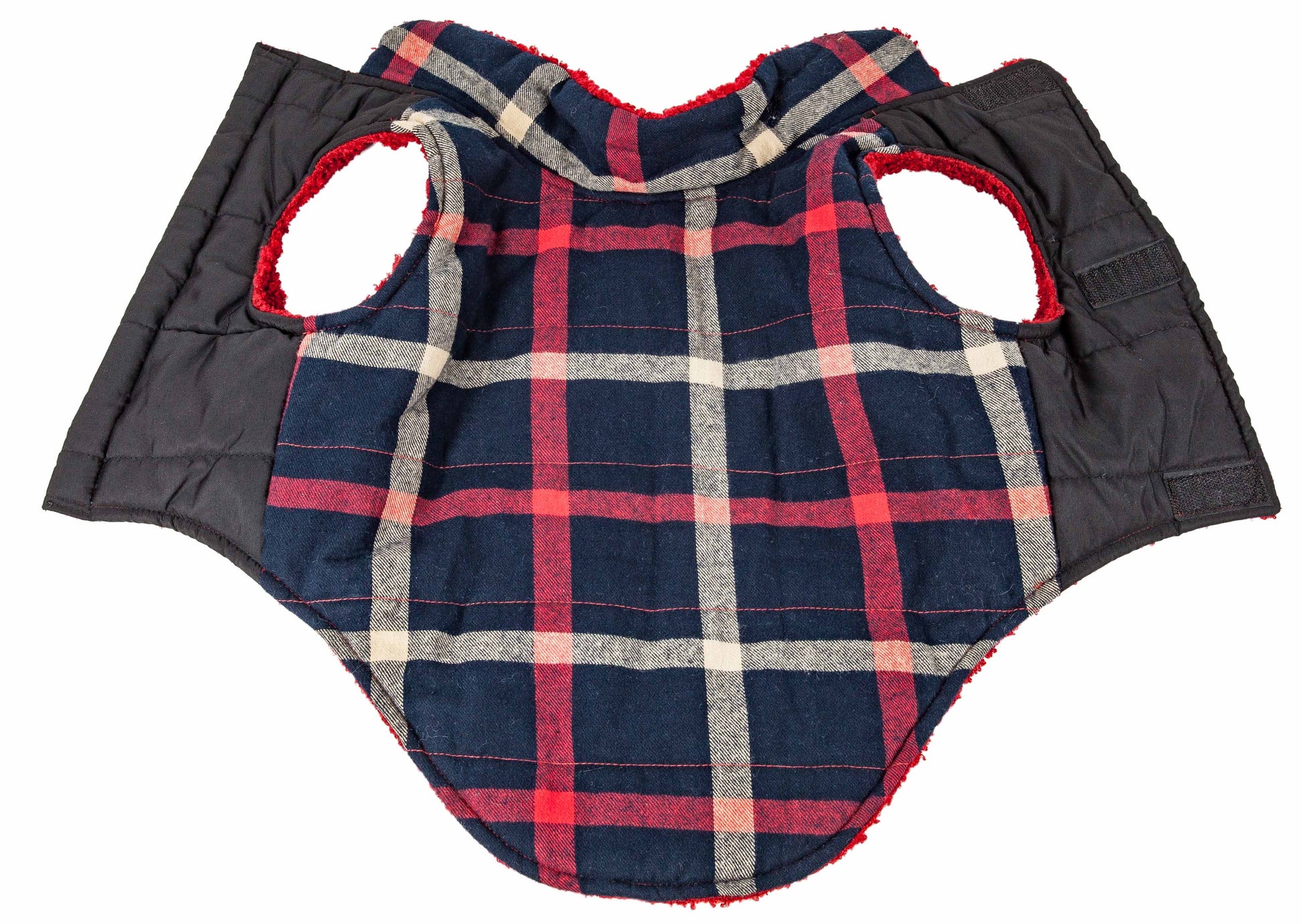 Blue And Red Plaid-