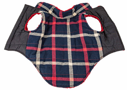 Blue And Red Plaid-