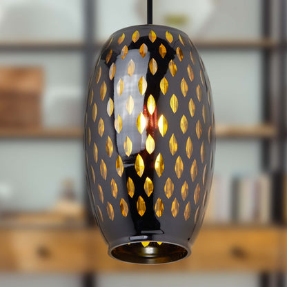 Black/Amber-