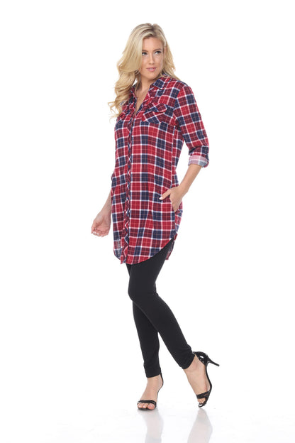 Burgundy Blue-