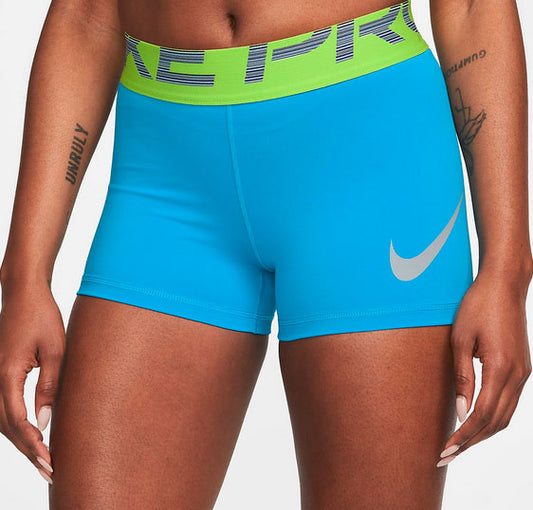 Nike Women's Pro Dri-Fit Graphic Training Shorts 3" Shorts