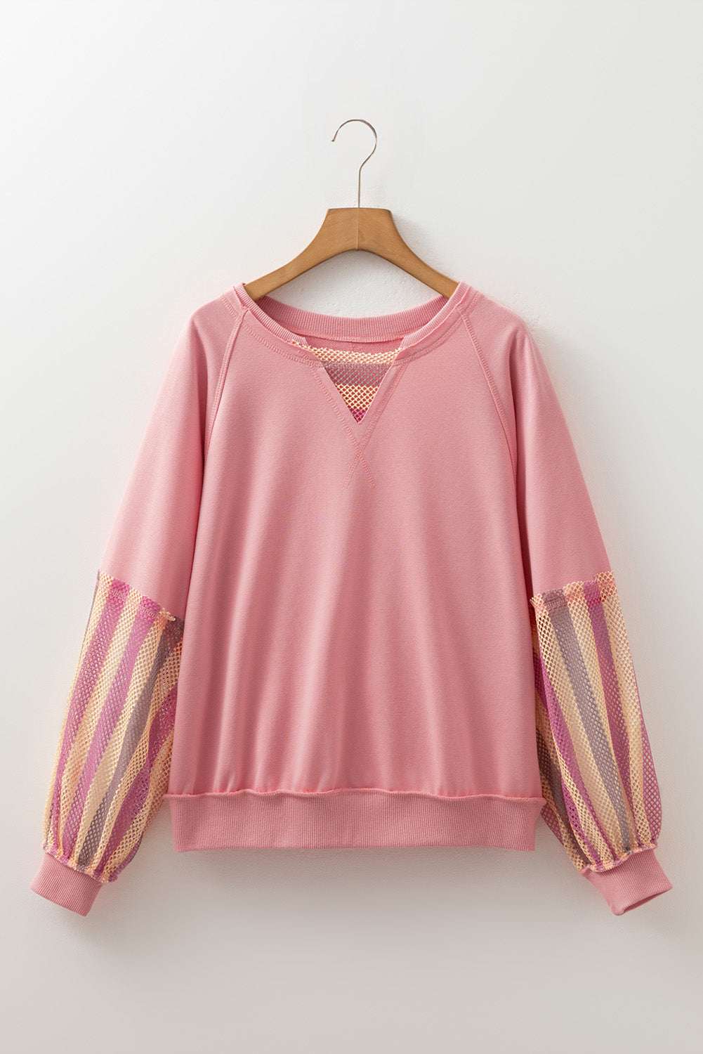 Everleigh Seam Casual Pullover Top - Blossom / L - 12/14