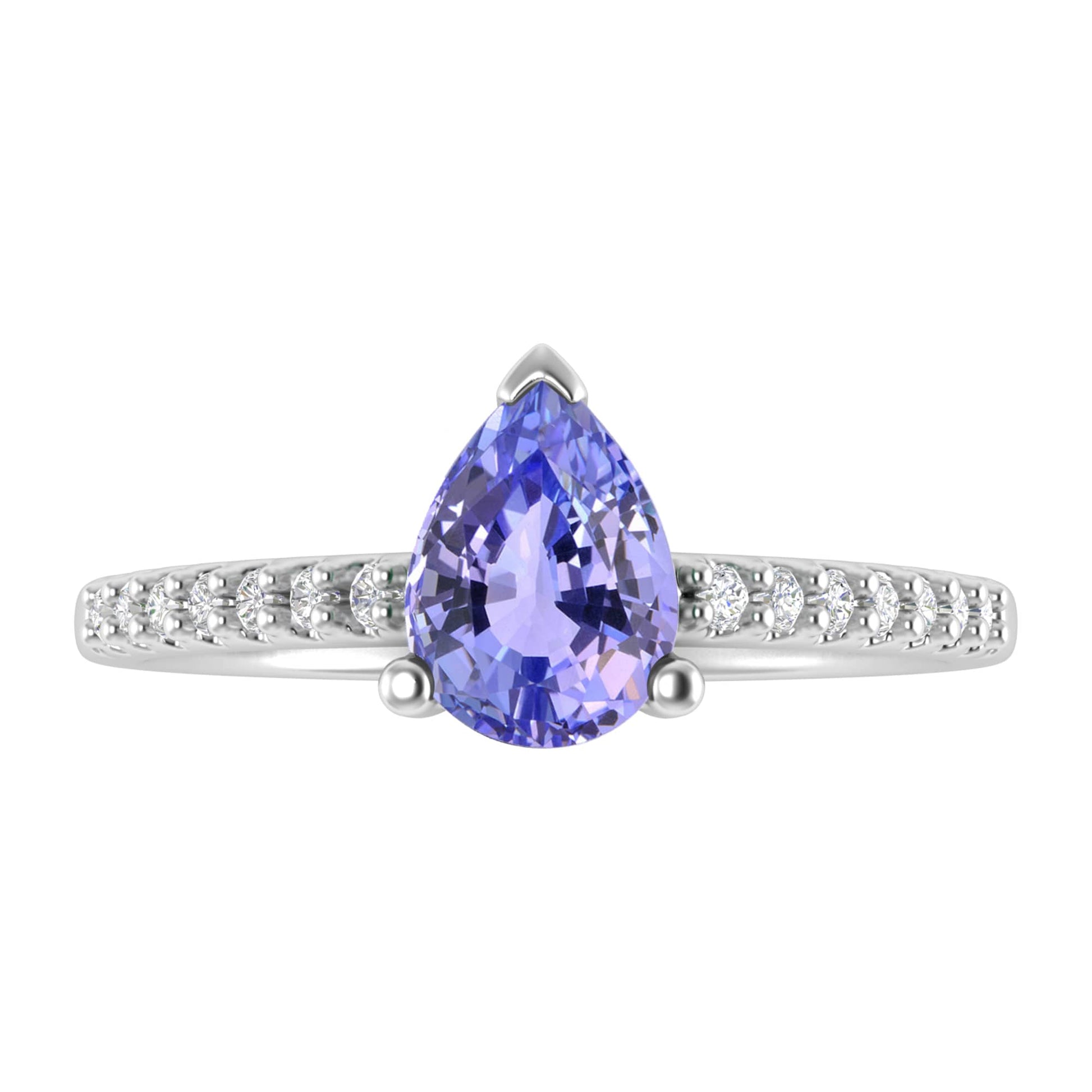 Blue, White-