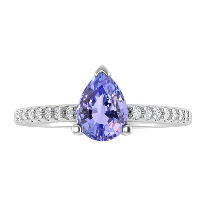 Blue, White-