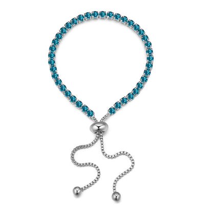 Silver Indicolite-