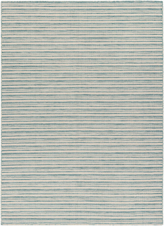 Greg Teal Outdoor Area Rug - Clearance