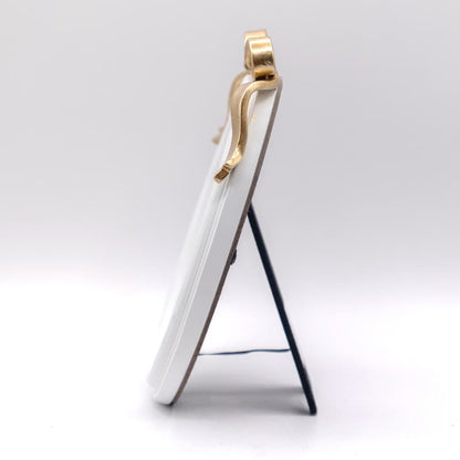 WHITE/GOLD-