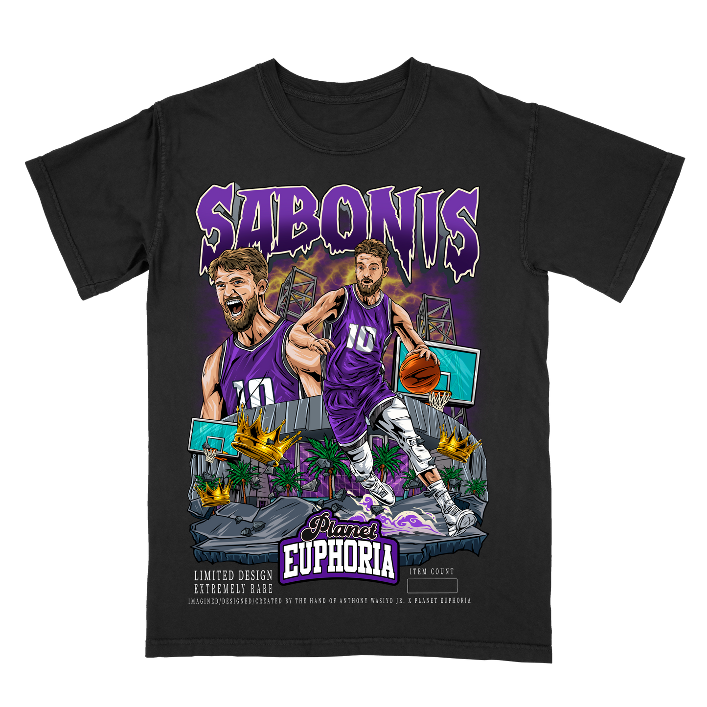 Domantas Sabonis Limited Edition Graphic T-Shirt