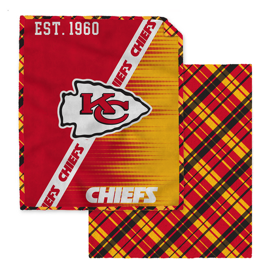 Kansas City Chiefs NFL Team Heritage Soft Blanket 60x80