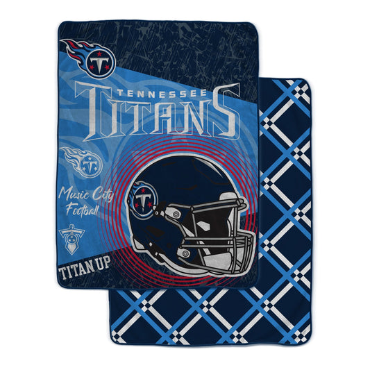 Tennessee Titans NFL Team Helmet Fleece Blanket 60x80