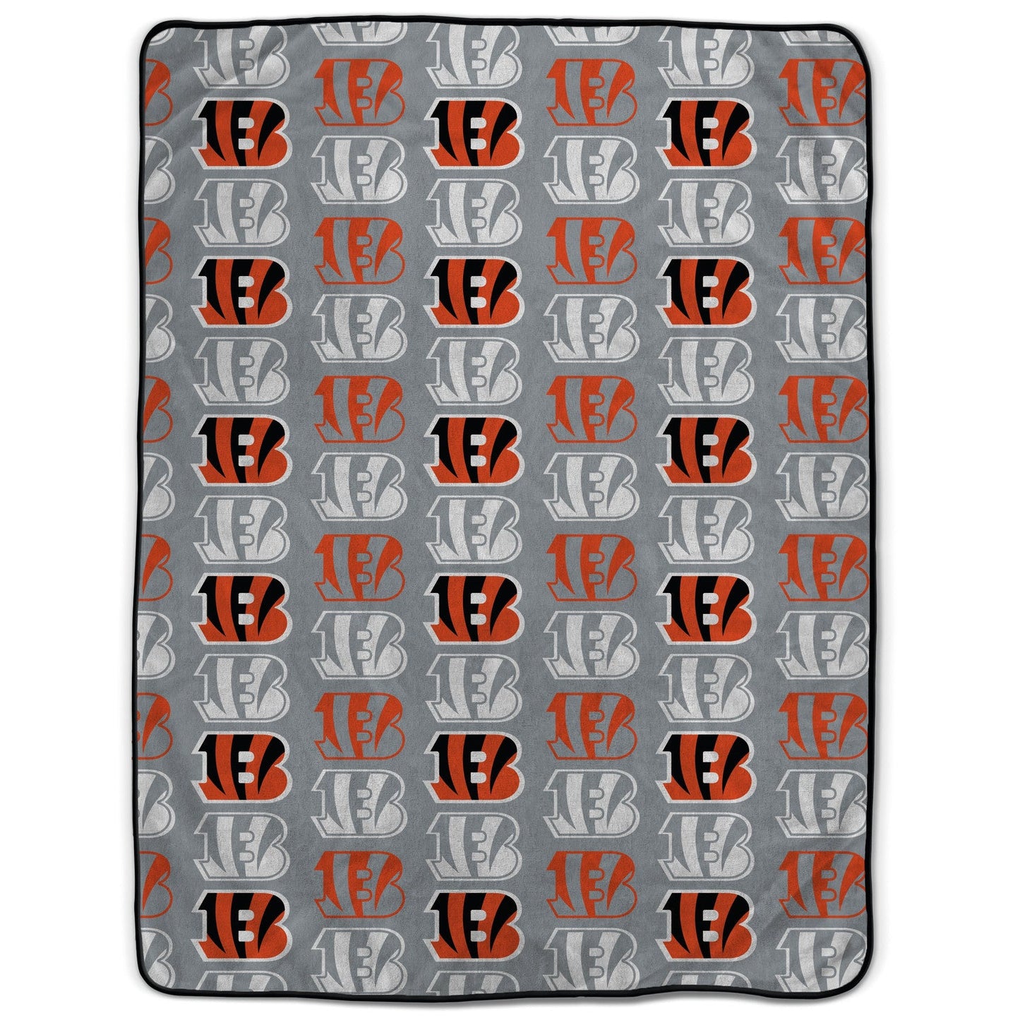 Cincinnati Bengals NFL Team Logomania XL Blanket 66x95