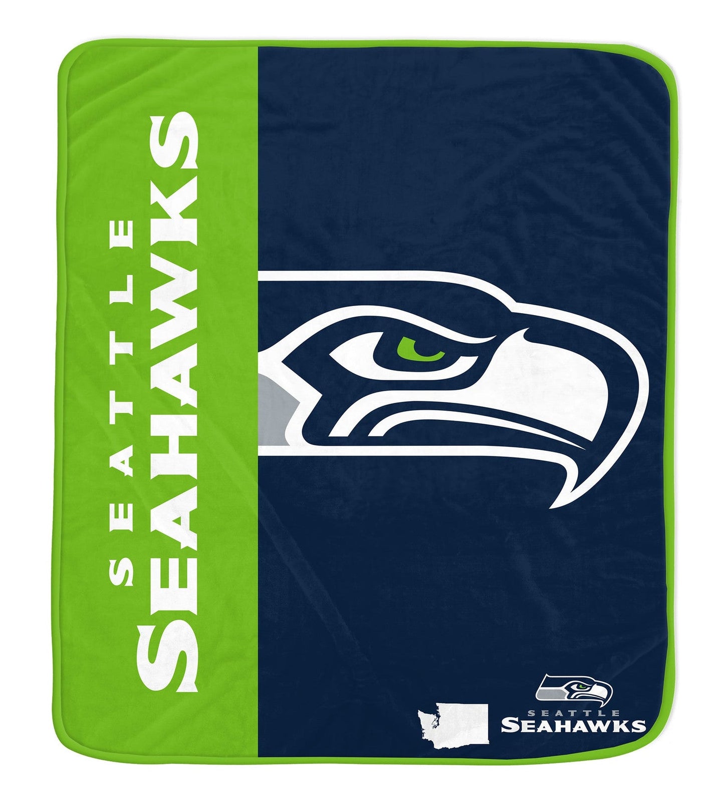 Seattle Seahawks NFL Team Logo Soft Throw 50x60