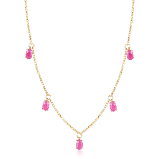 Ruby Layering Necklace