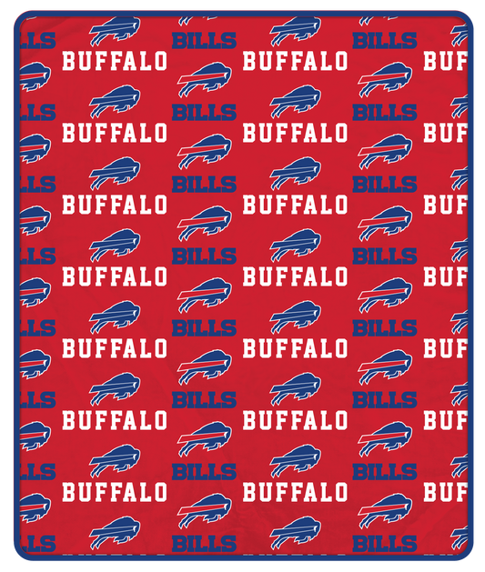 Buffalo Bills NFL Team Logo Stadium Blanket 60x70