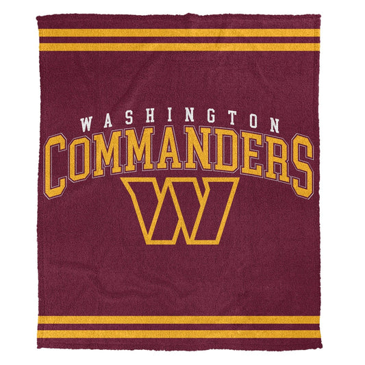 Washington Commanders NFL Team Classic Logo Blanket 60x70