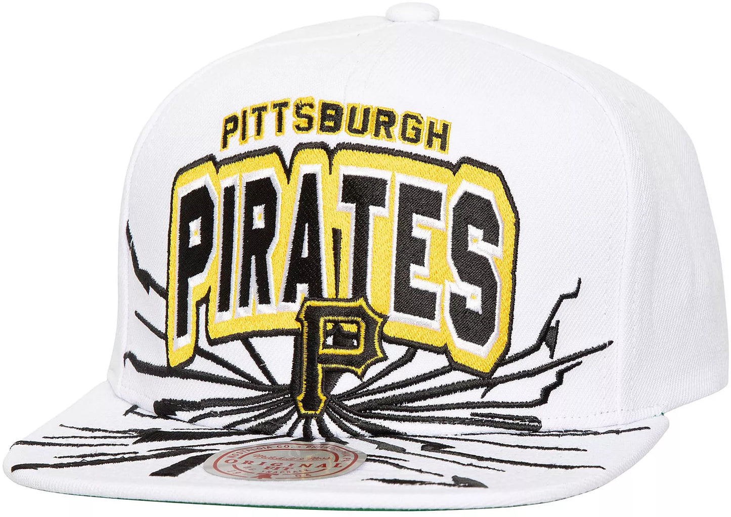Mitchell & Ness Men's MLB Aftershock Snapback Pirates Snapback Caps