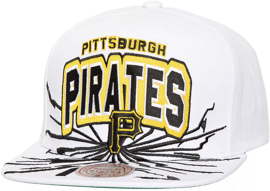 Mitchell & Ness Men's MLB Aftershock Snapback Pirates Snapback Caps