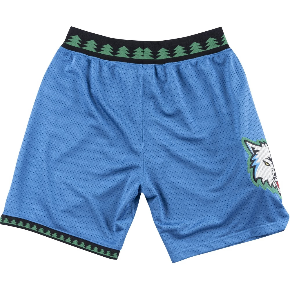 Mitchell & Ness Men's Authentic Road Shorts Timberwolves 03-04
