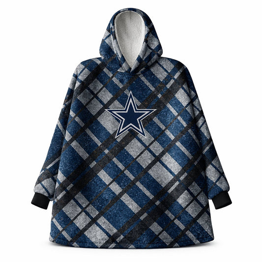 Dallas Cowboys NFL Team Cozy Sherpa Hoodie - One Size Fits Most