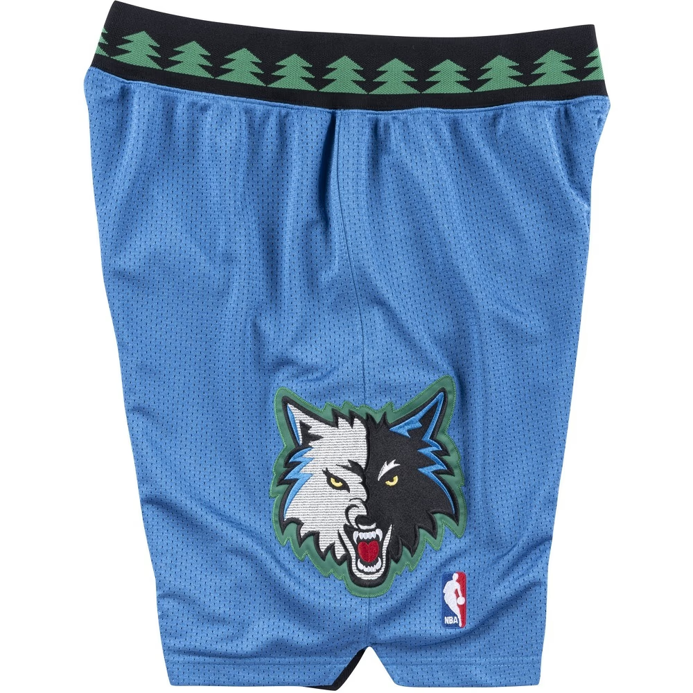 Mitchell & Ness Men's Authentic Road Shorts Timberwolves 03-04