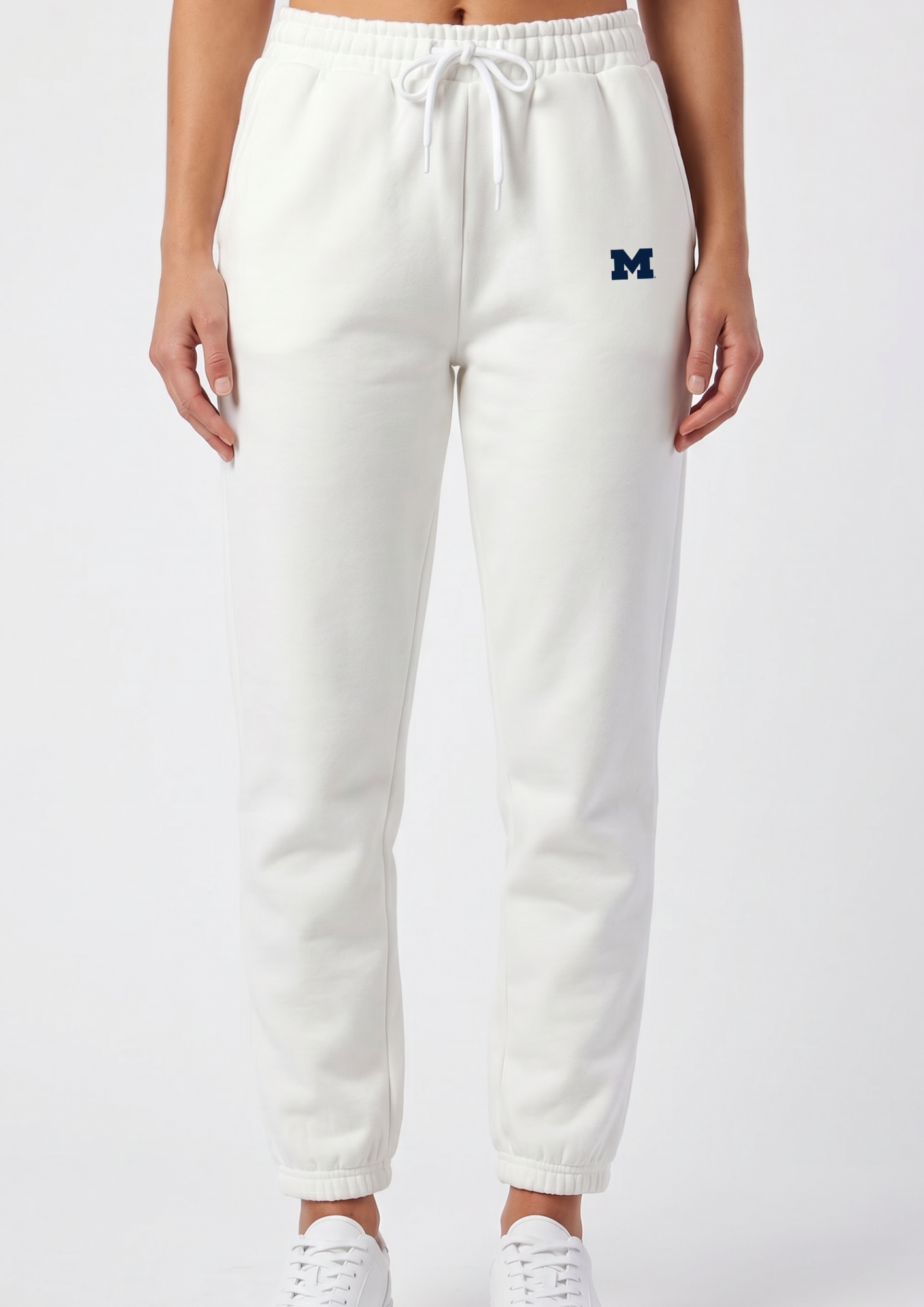 Relaxed Fit Waffle Hoodie Michigan