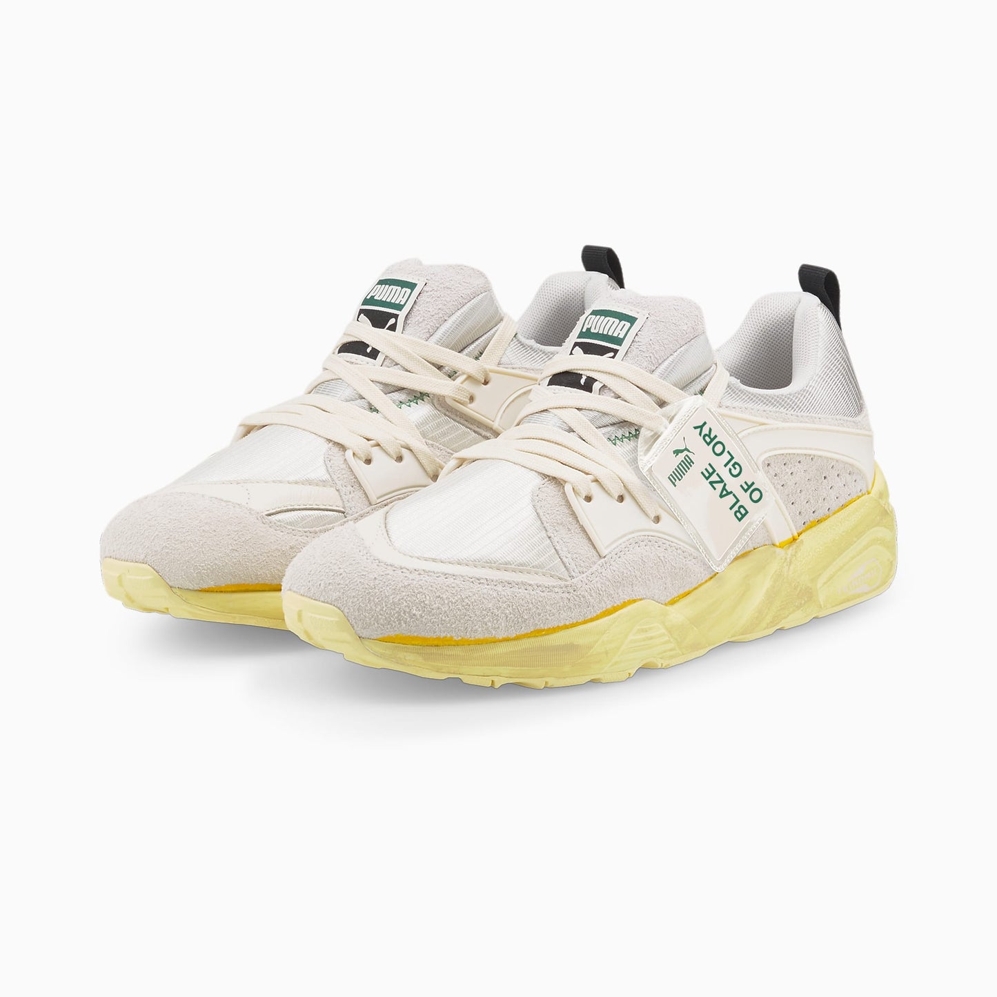 Puma Men's Blaze Of Glory 'The Never Worn White' Sneakers