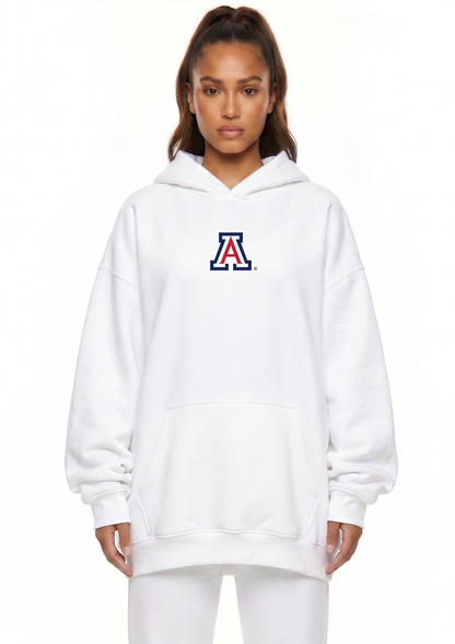Relaxed Fit Waffle Hoodie Arizona