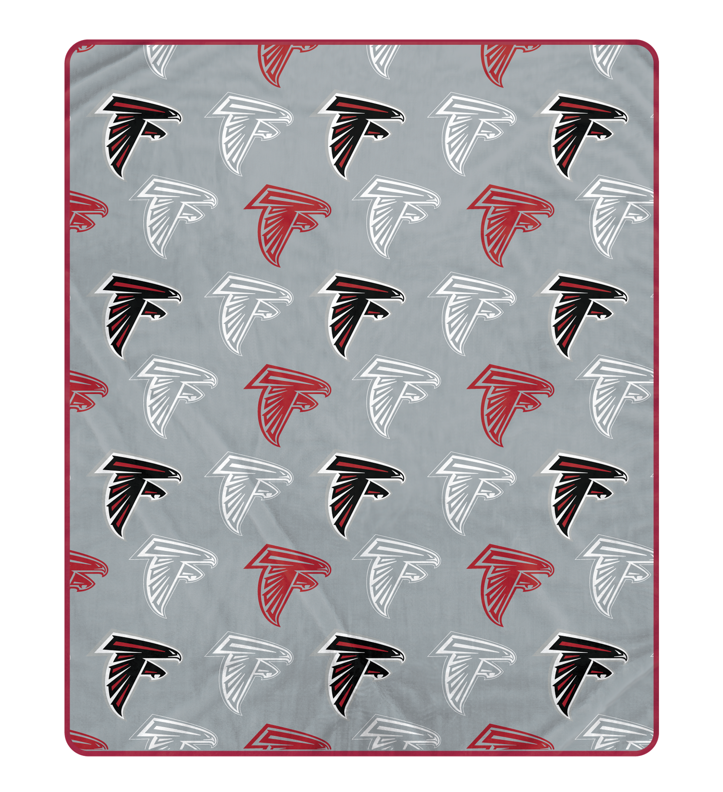 Atlanta Falcons NFL Team Signature Logo Throw 50x60