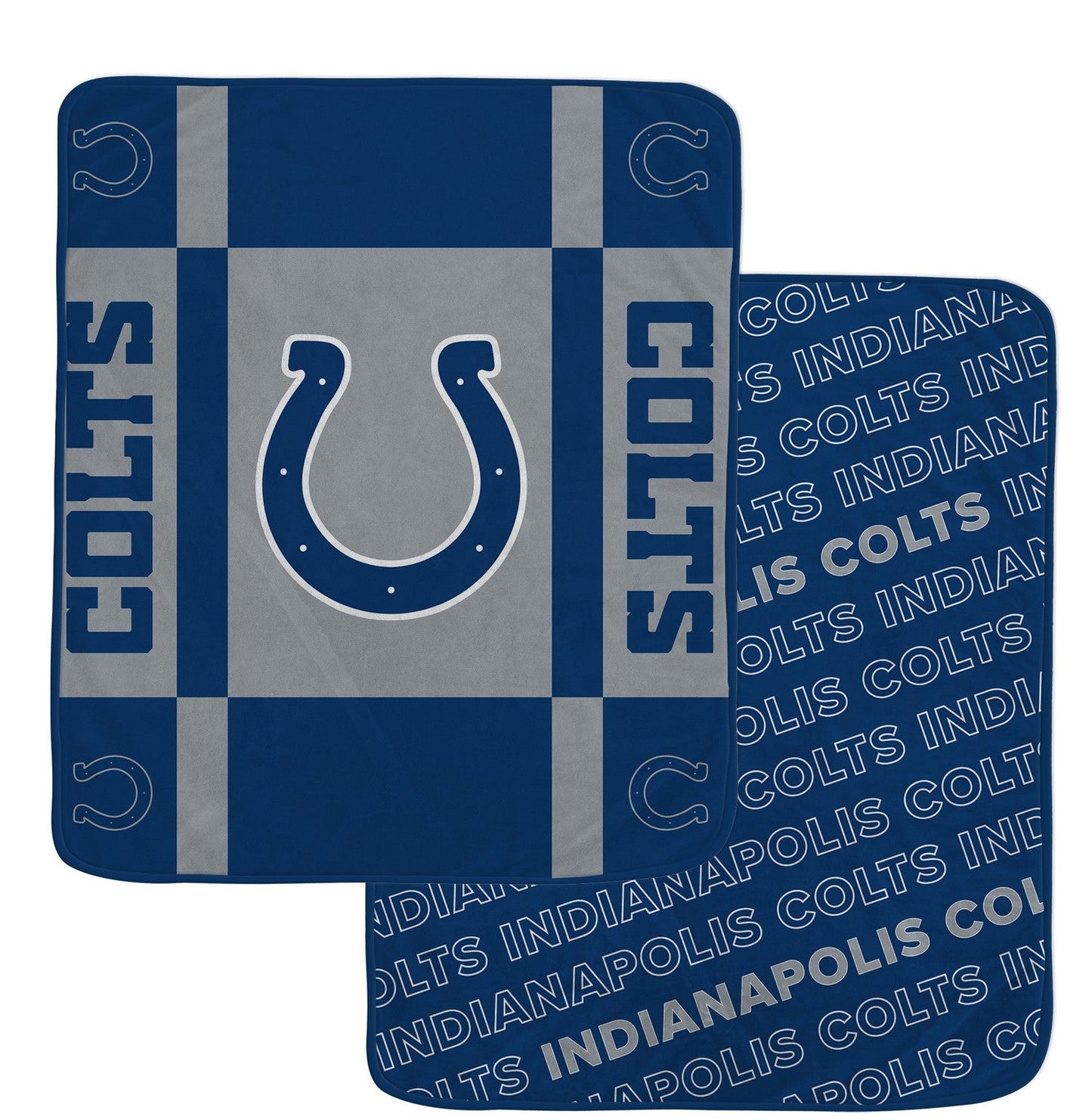 Indianapolis Colts NFL Team Reversible Soft Blanket 60x70