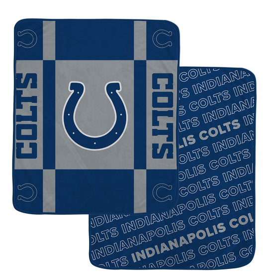 Indianapolis Colts NFL Team Reversible Soft Blanket 60x70