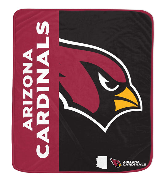 Arizona Cardinals NFL Team Logo Soft Throw 50x60