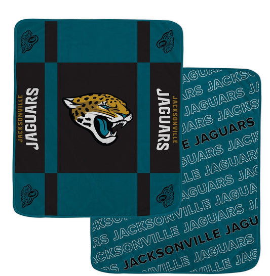 Jacksonville Jaguars NFL Team Reversible Soft Blanket 60x70